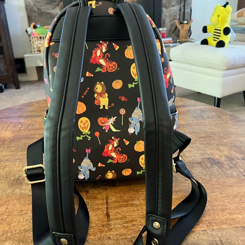 Disney Halloween Kids Backpack - Black and Orange - Picture 5 of 5